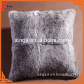 rabbit fur pillow cover